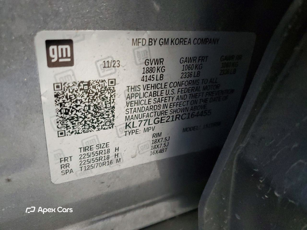 Chevrolet Trax 2024