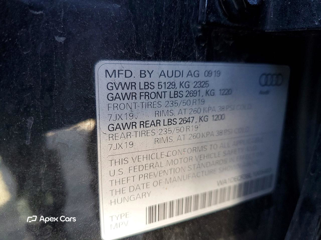 Audi Q3 2020