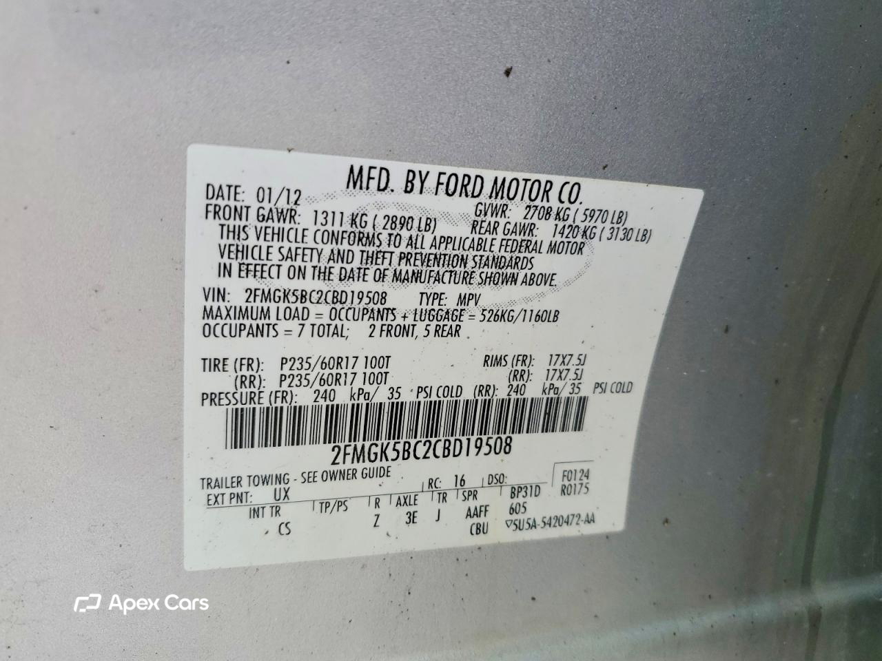 Ford Flex 2012