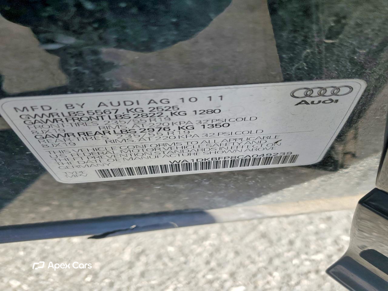 Audi Q5 2012