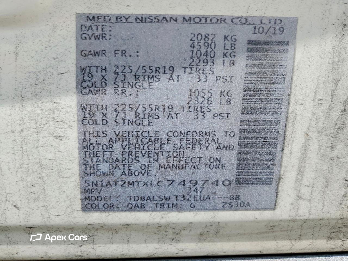 Nissan Rogue 2020