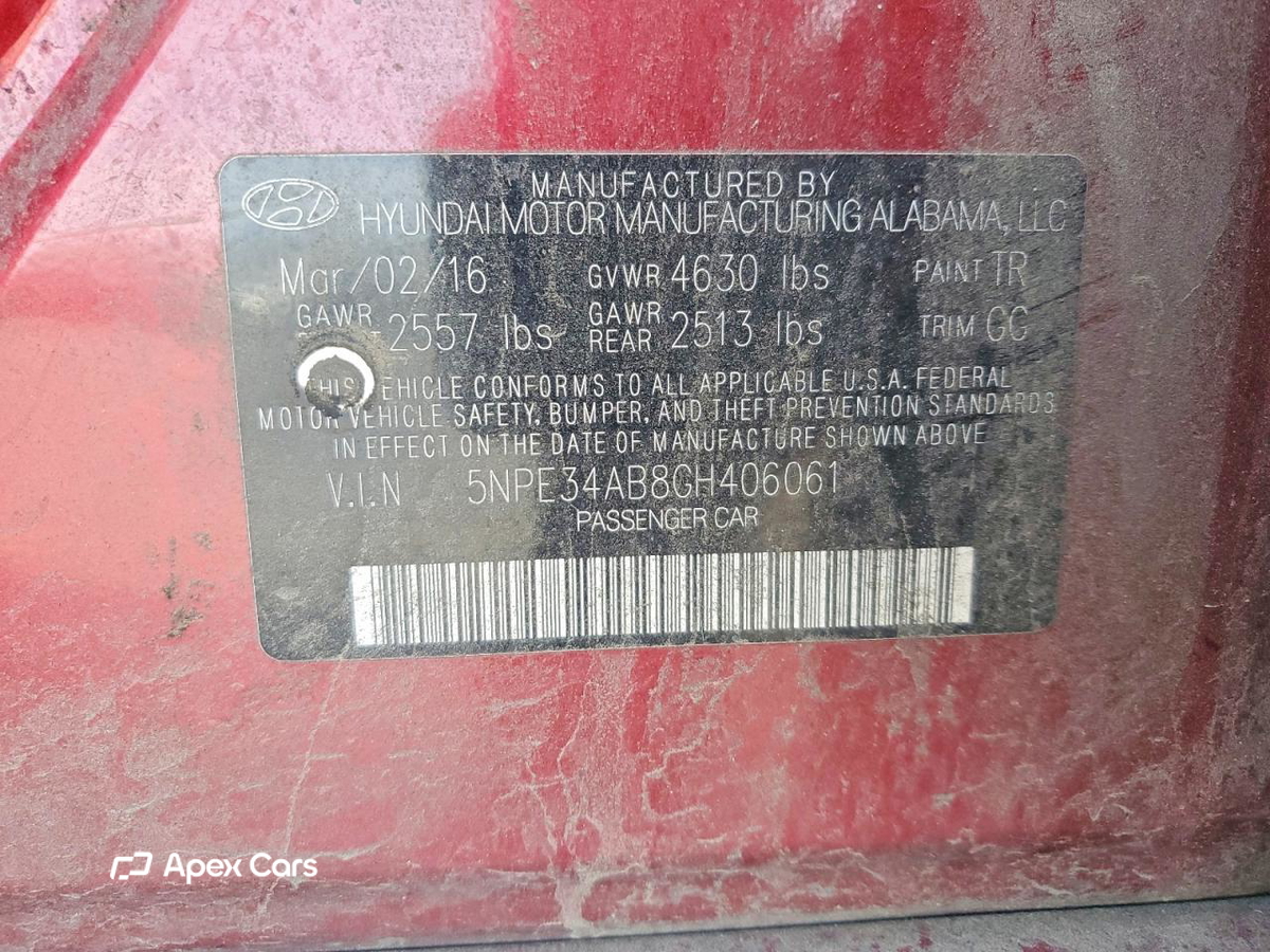 Hyundai Sonata 2016