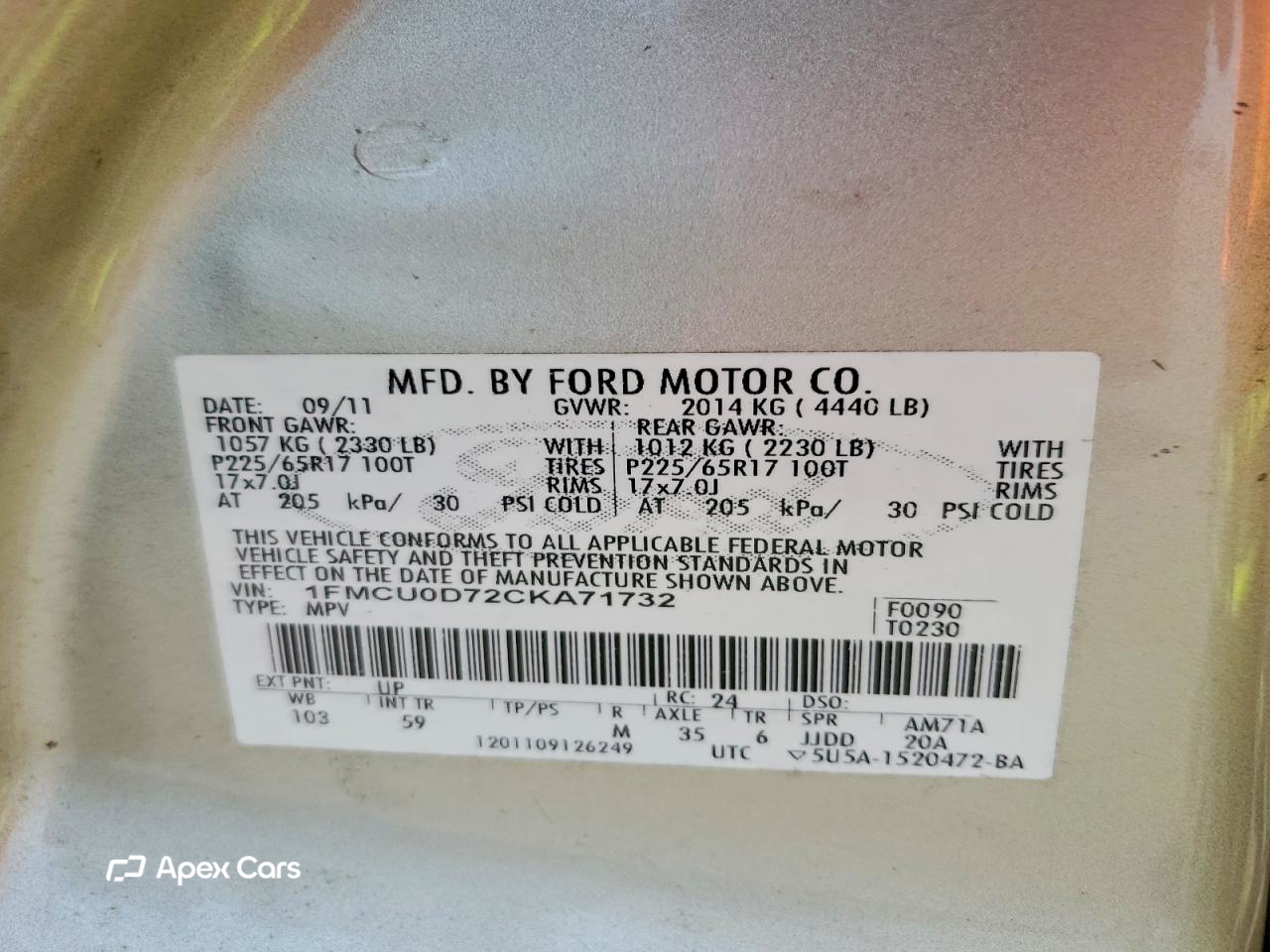 Ford Escape 2012