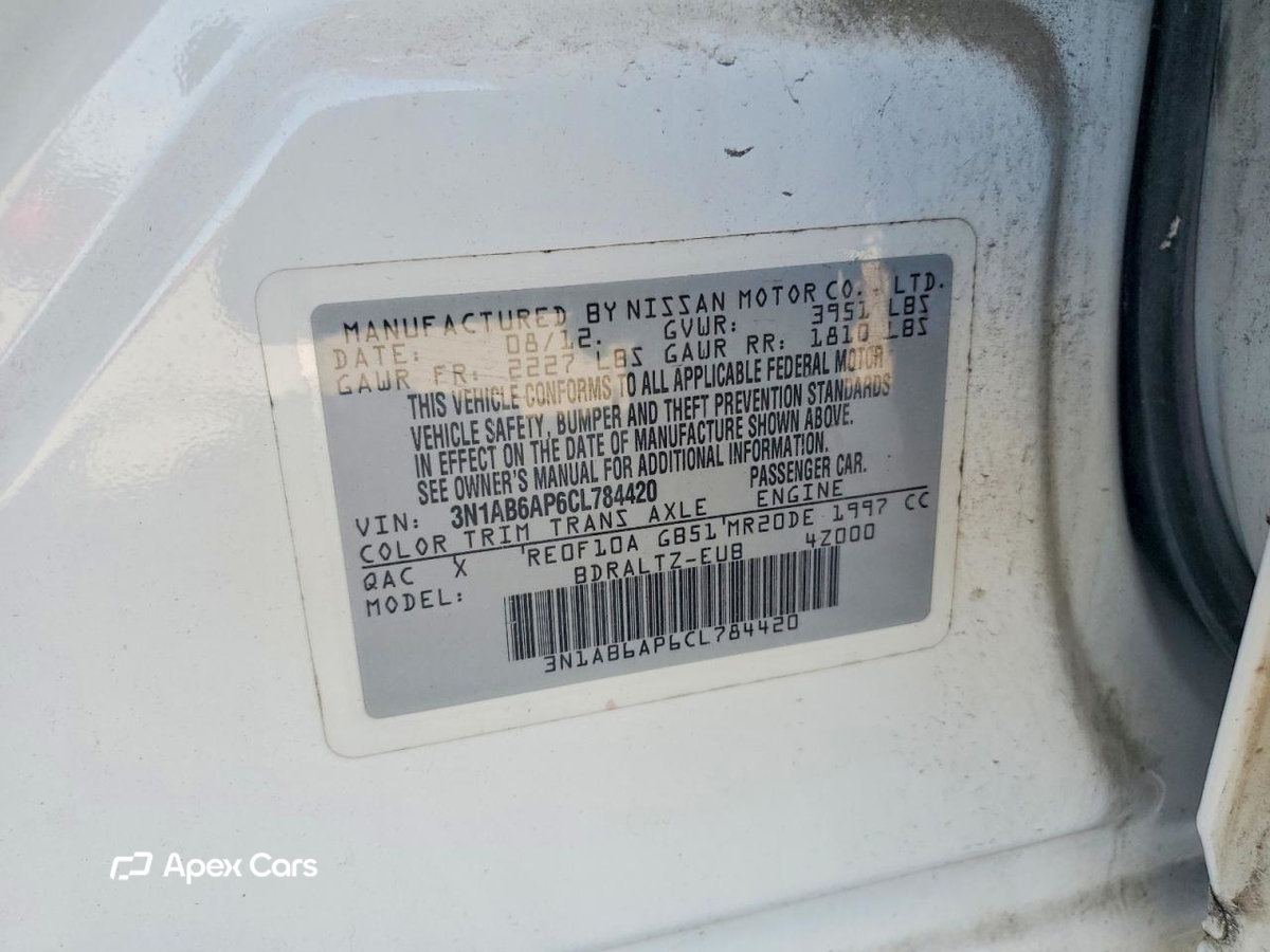 Nissan Sentra 2012