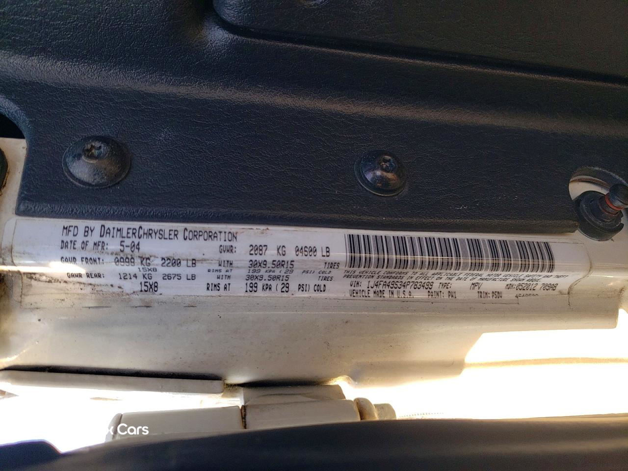 Jeep Wrangler 2004