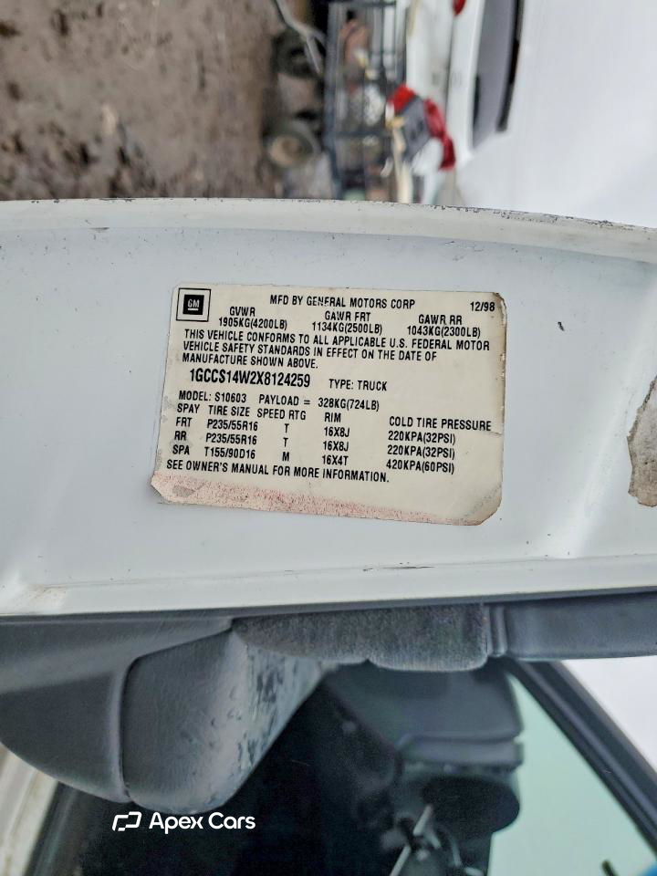 Chevrolet S-10 Pickup 1999