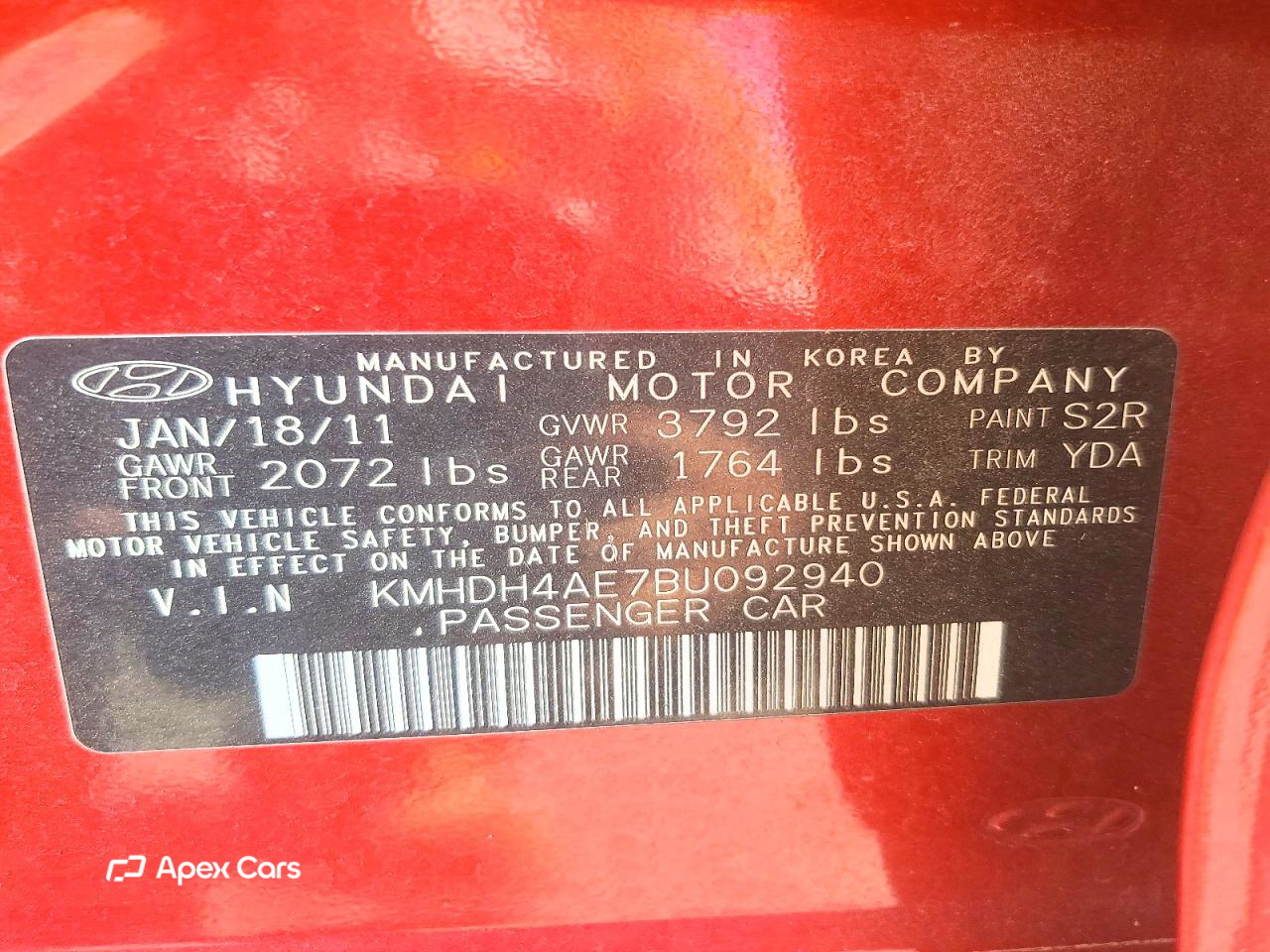 Hyundai Elantra 2011