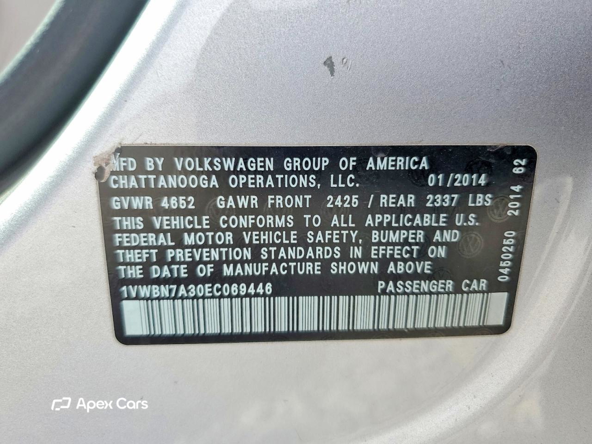 Volkswagen Passat 2014