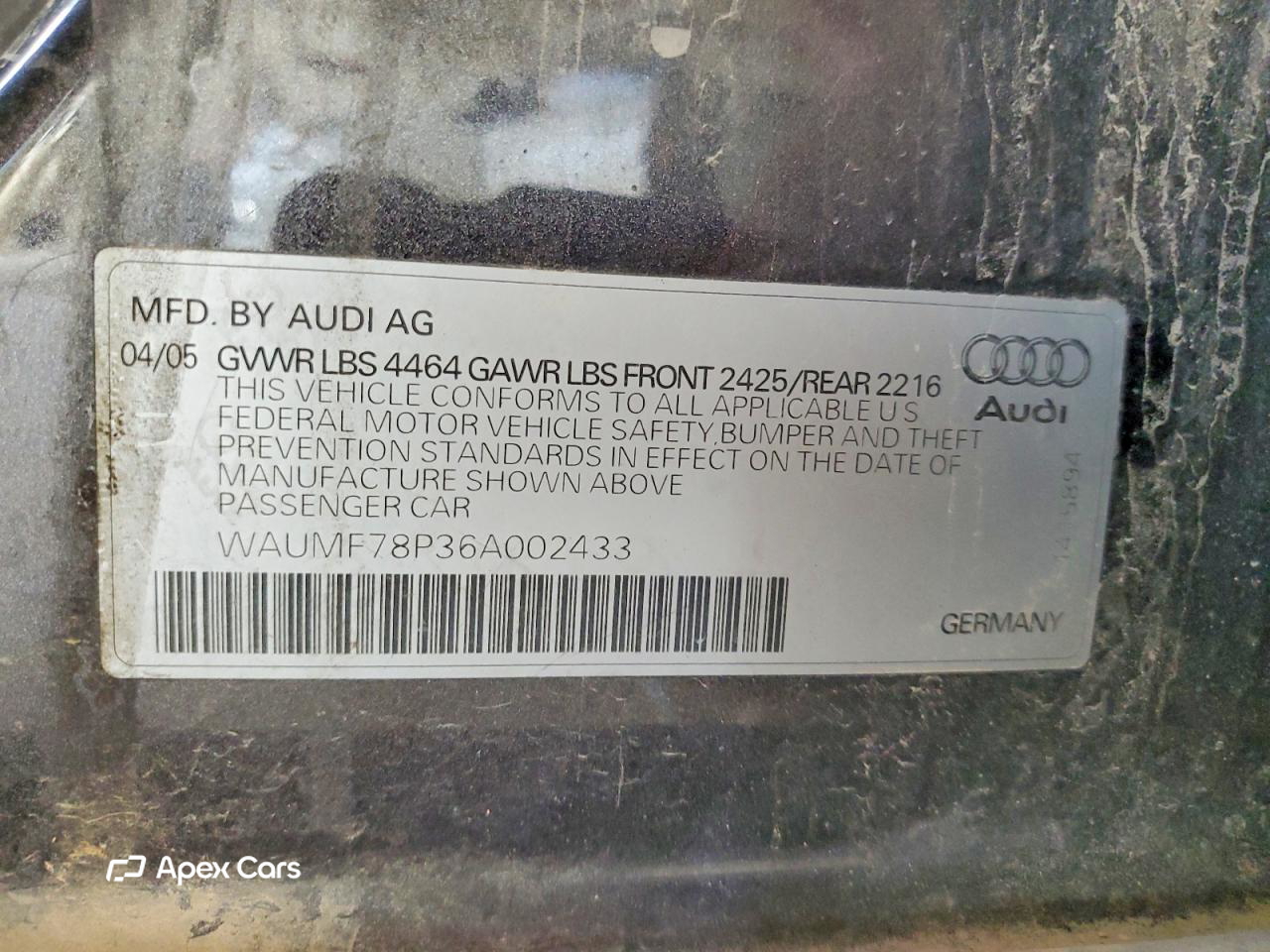 Audi A3 2006