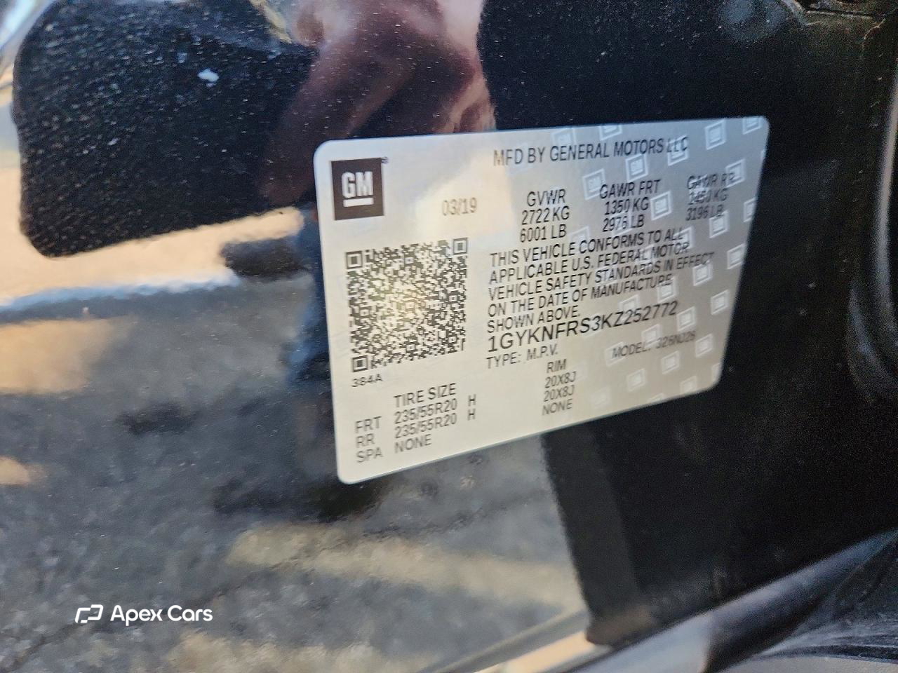 Cadillac XT5 2019