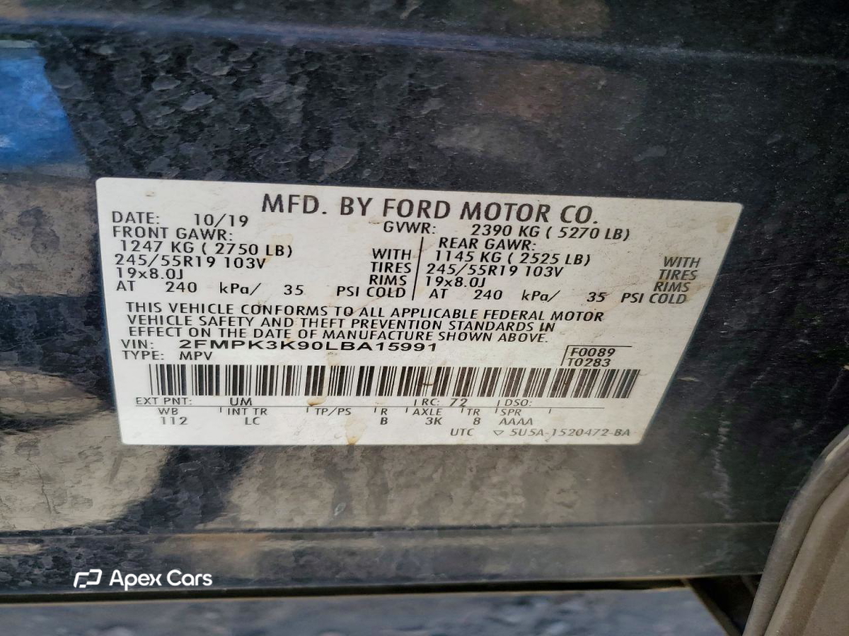 Ford Edge 2020