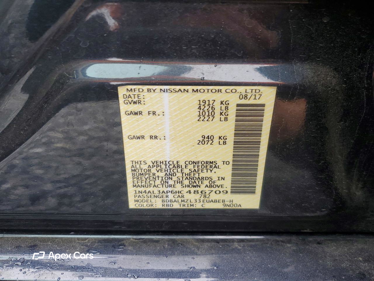 Nissan Altima 2017