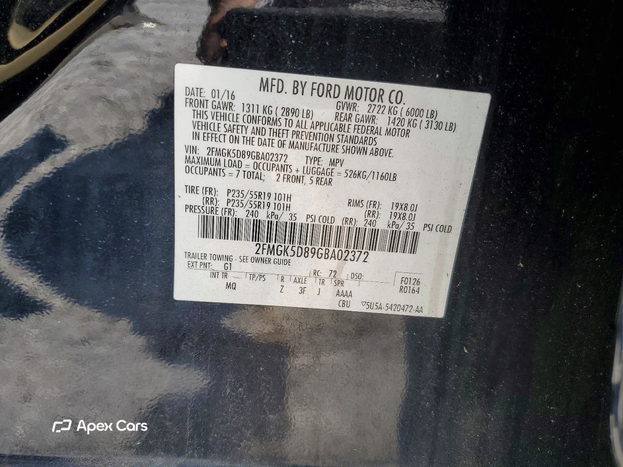 Ford Flex 2016