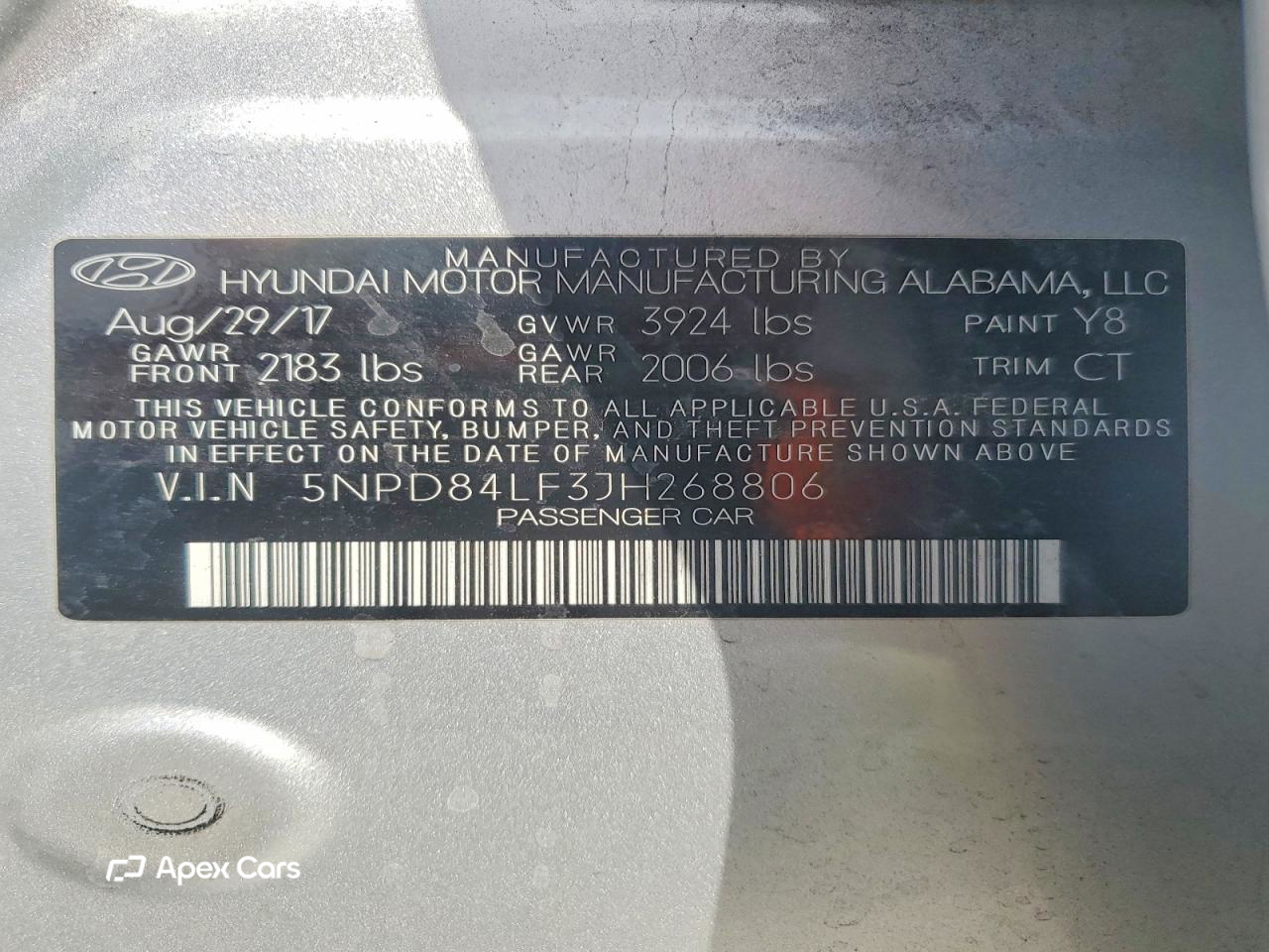 Hyundai Elantra 2018