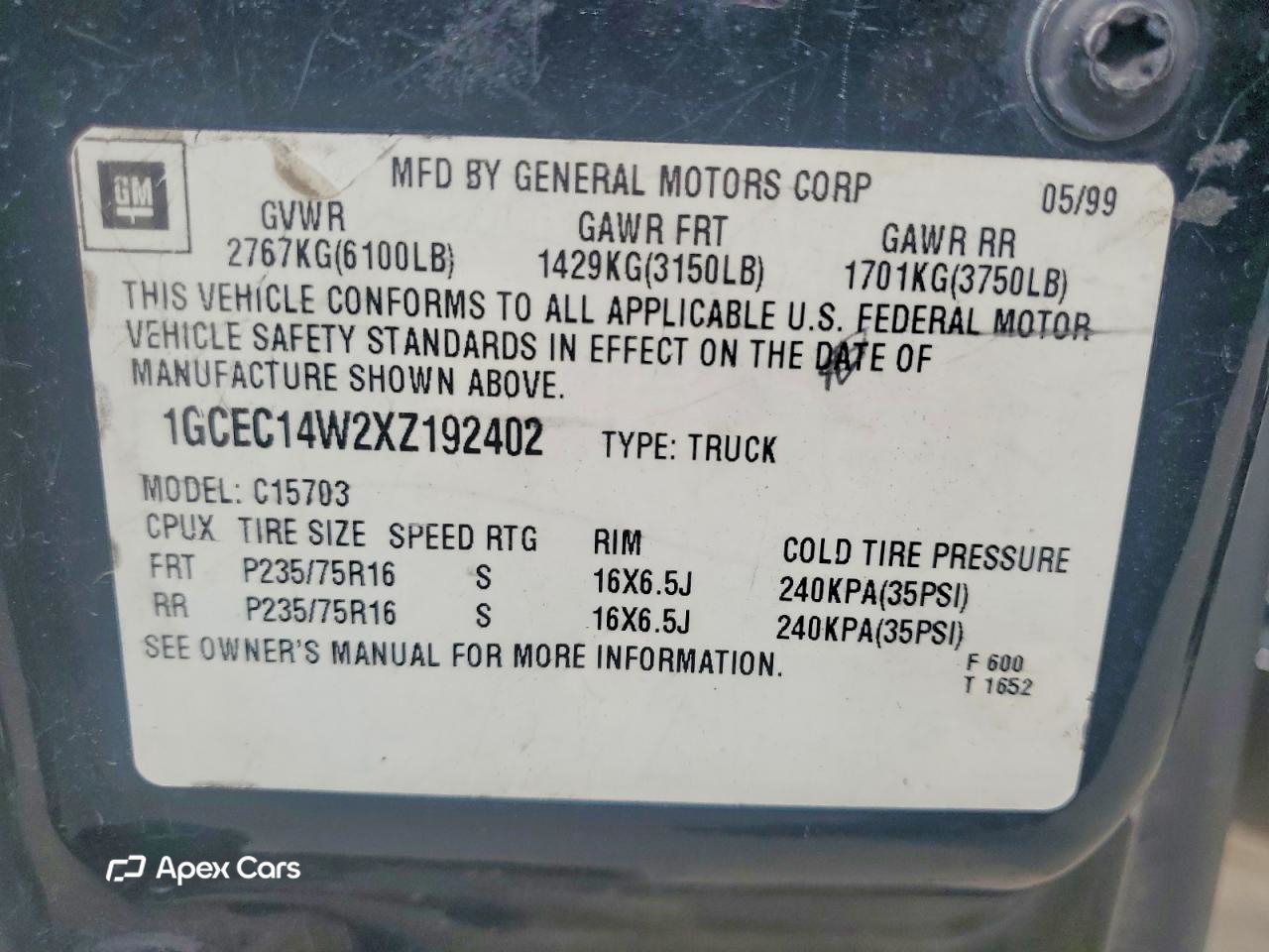 Chevrolet Silverado 1999