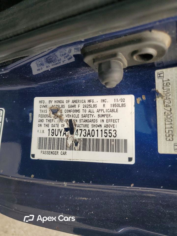 Acura CL 2003