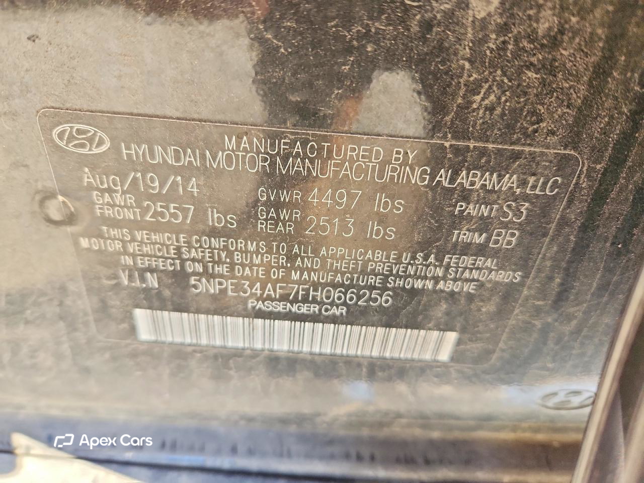Hyundai Sonata 2015