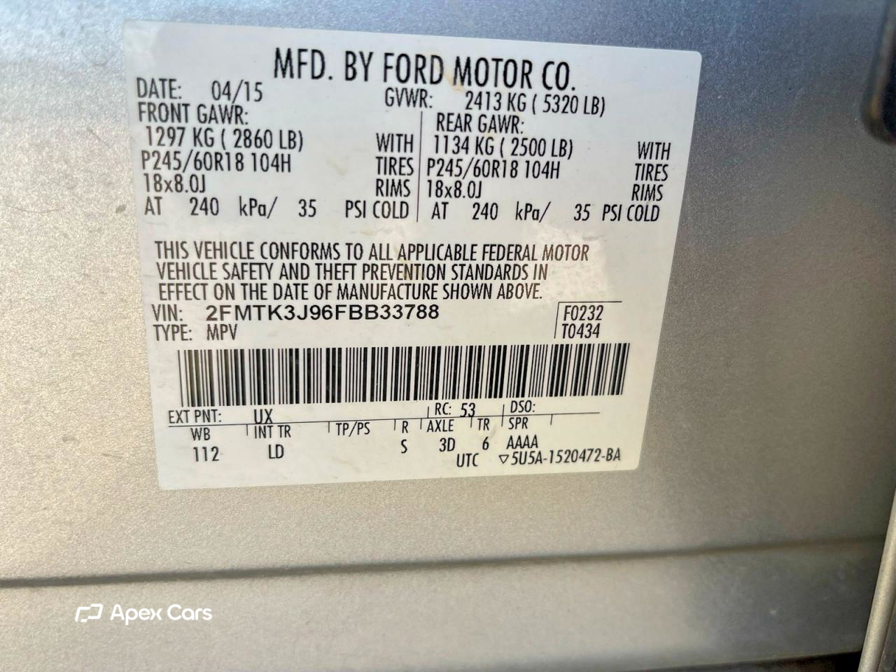 Ford Edge 2015