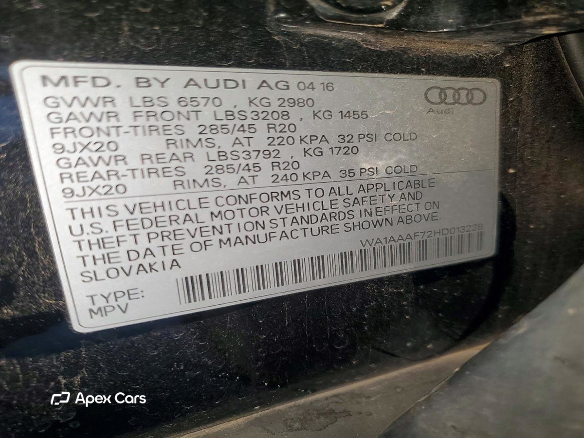 Audi Q7 2017