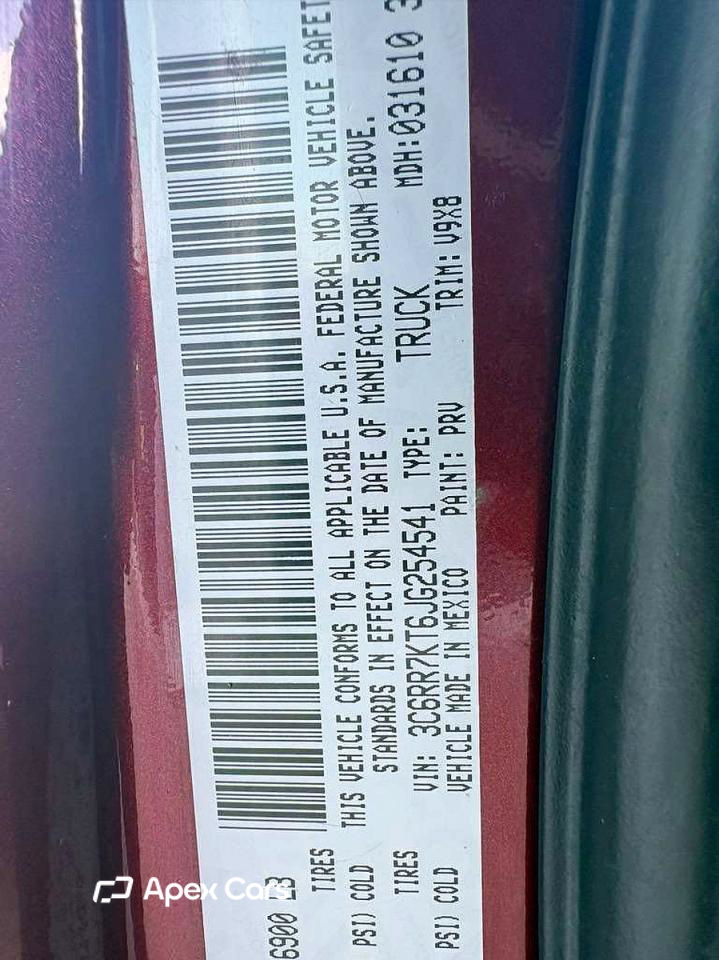 RAM 1500 2018