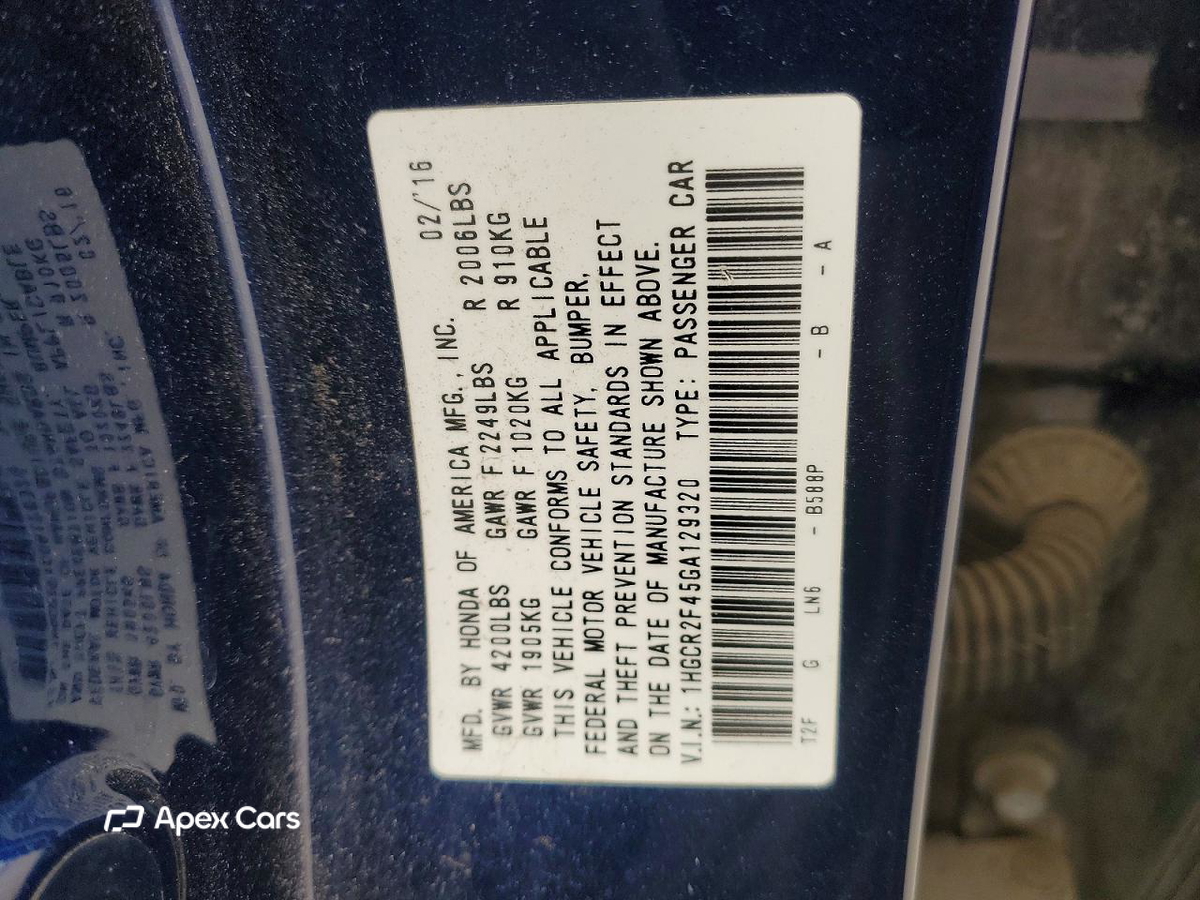 Honda Accord 2016