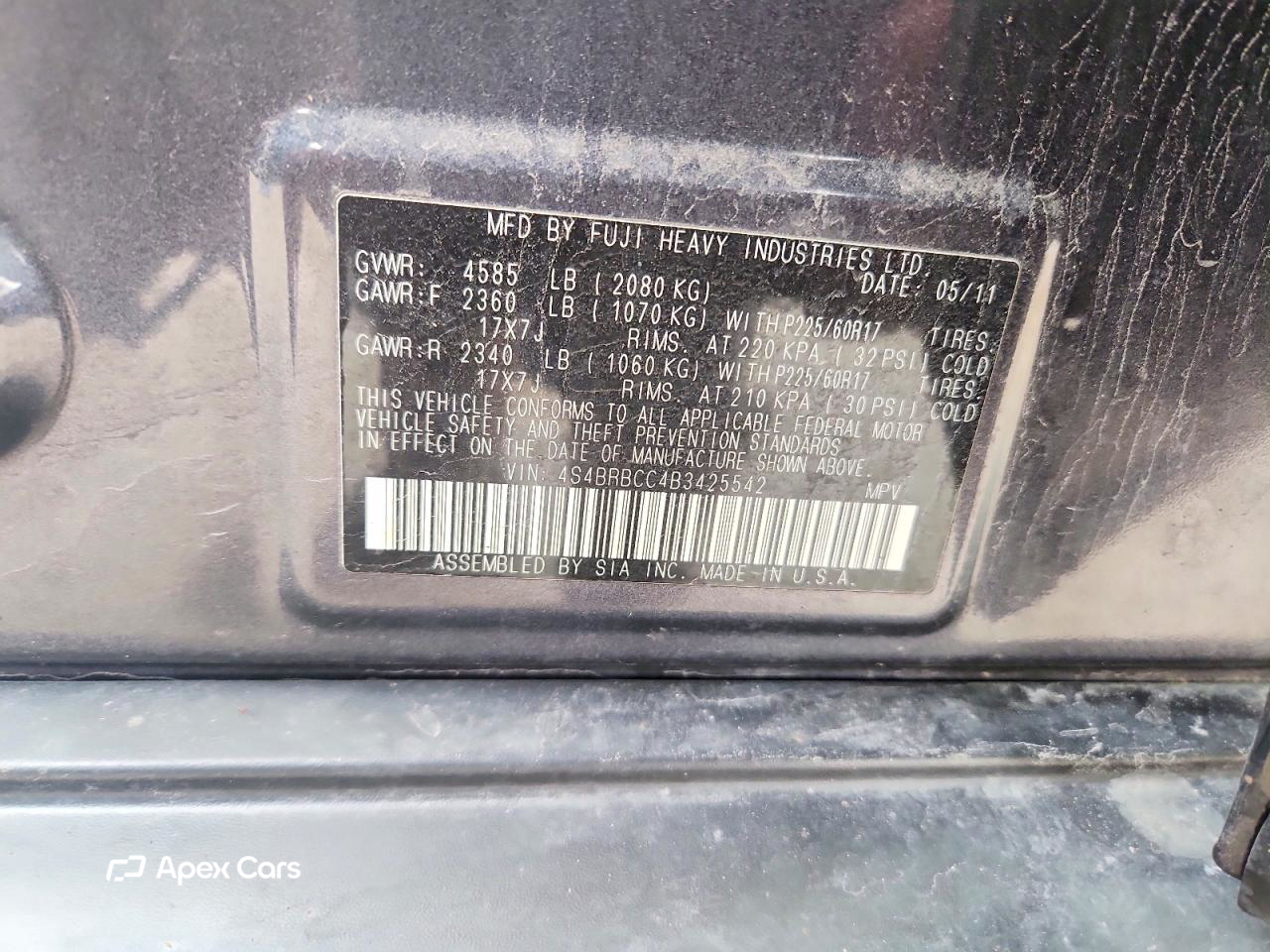 Subaru Outback 2011