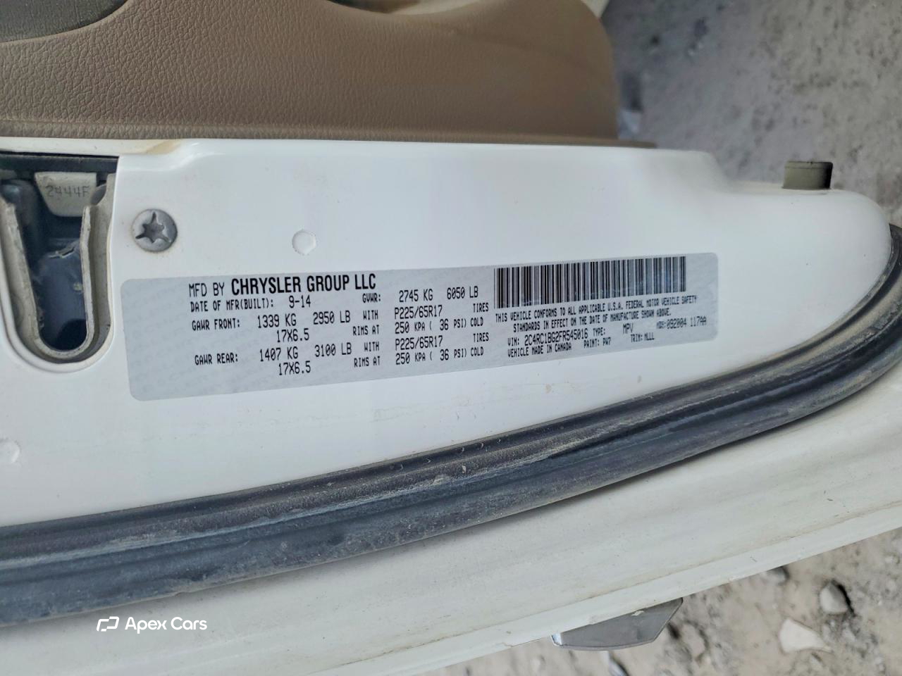 Chrysler Voyager 2015