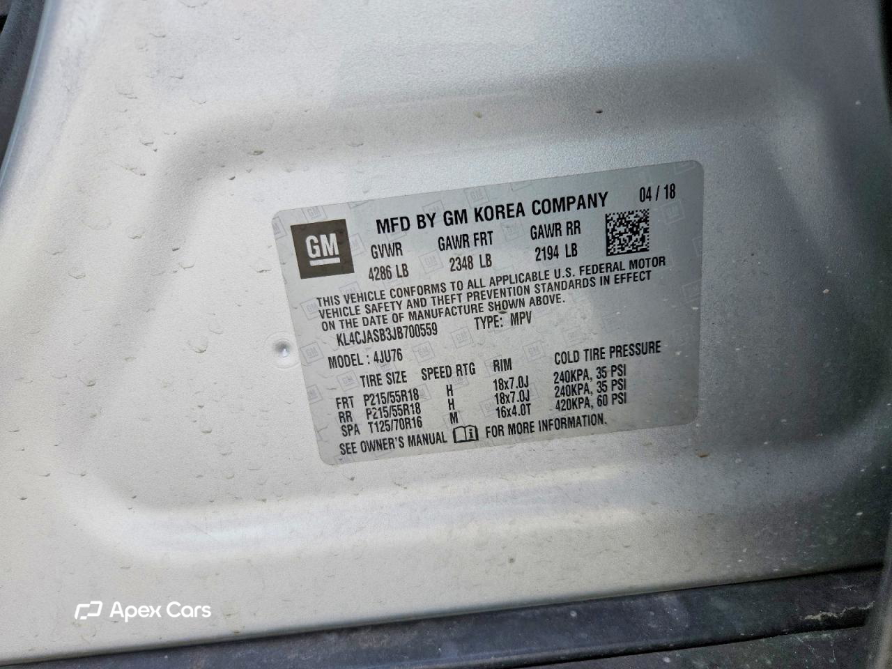 Buick Encore 2018