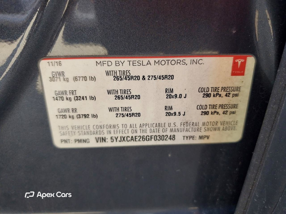 Tesla Model X 2016