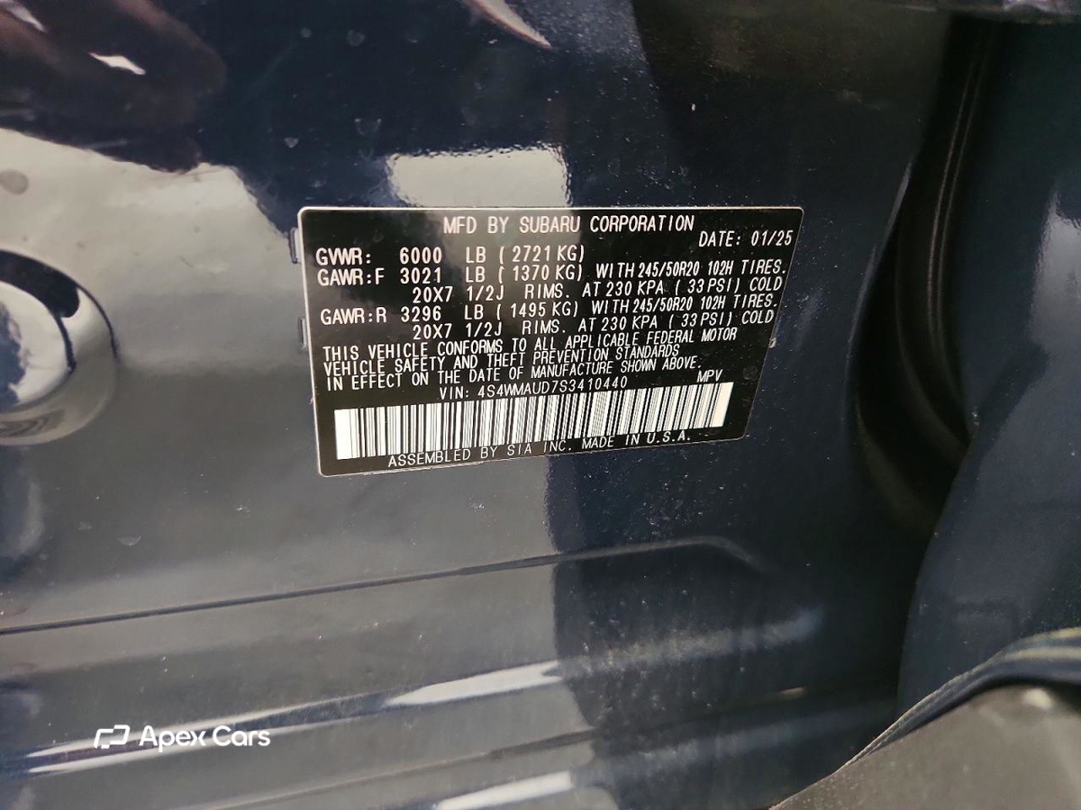 Subaru Ascent 2025