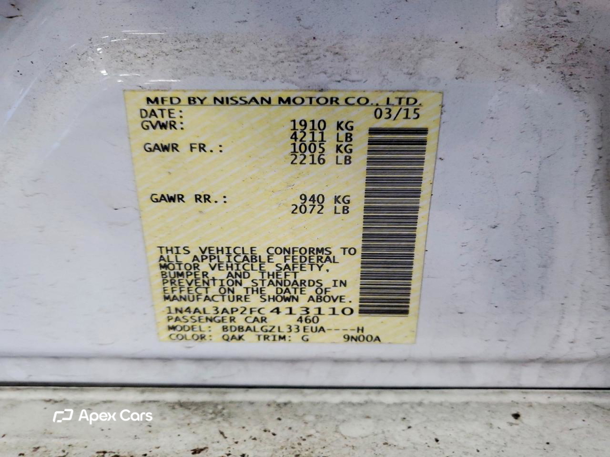 Nissan Altima 2015