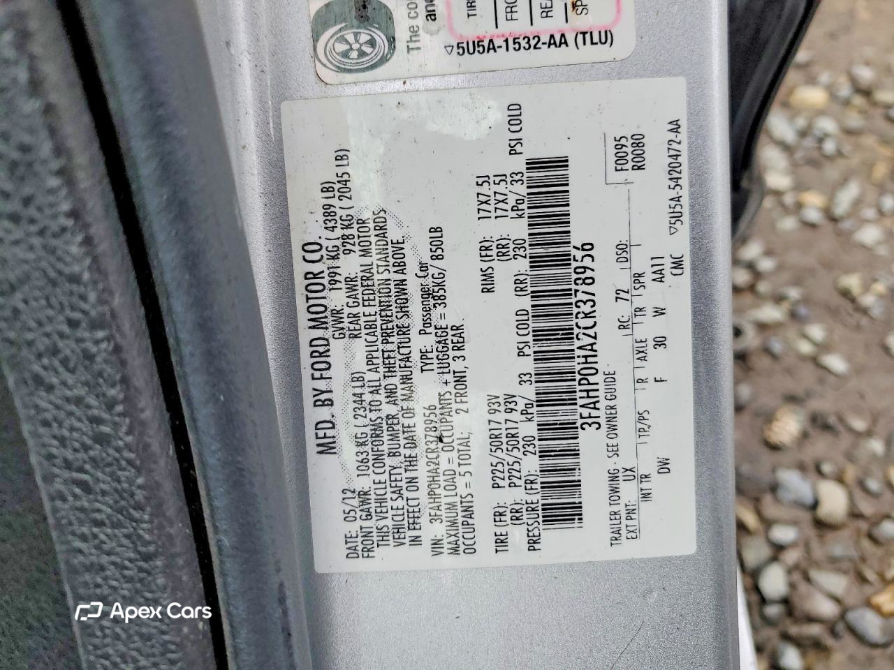 Ford Fusion 2012