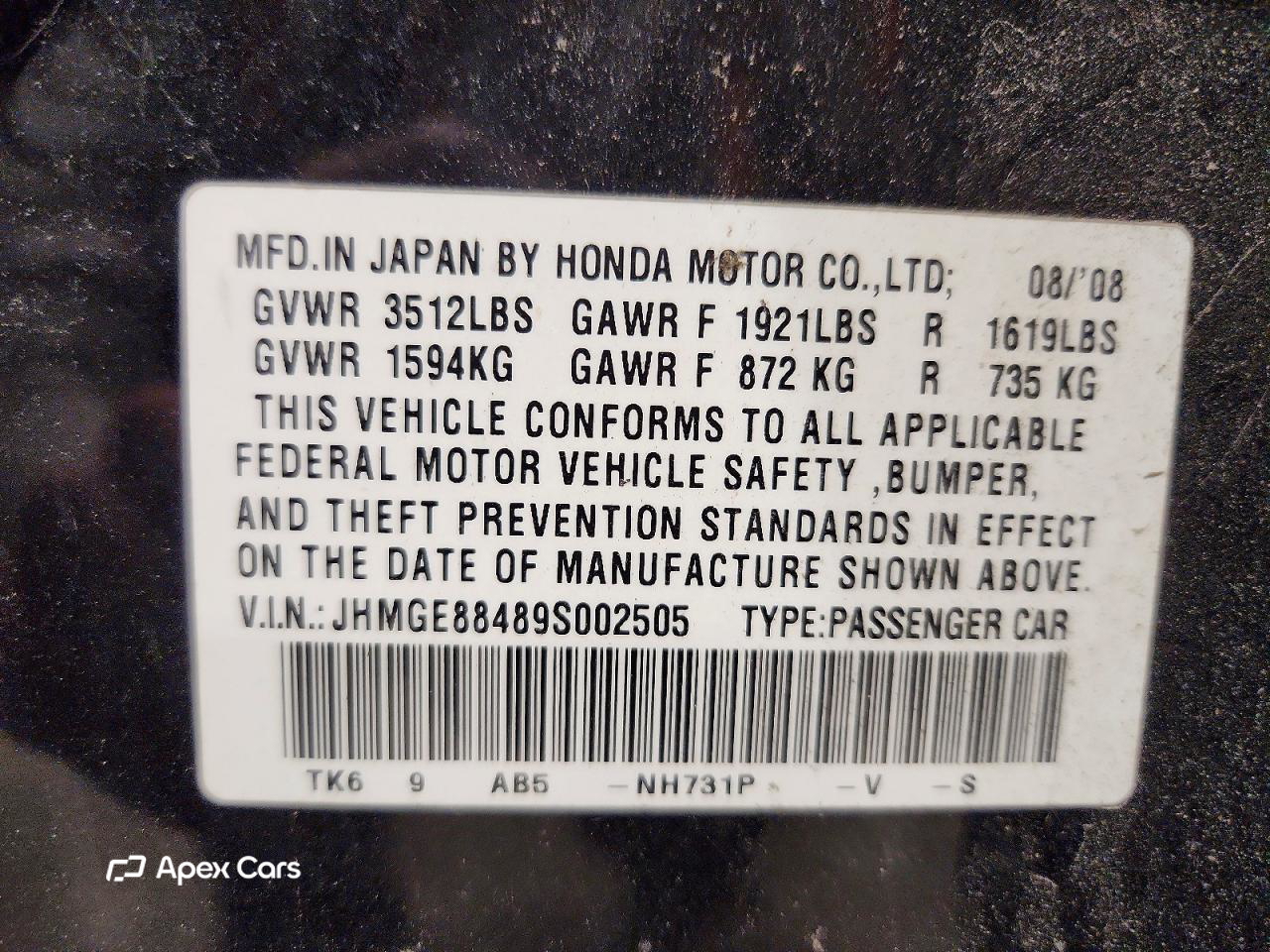 Honda Fit 2009