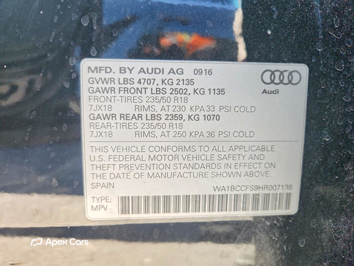 Audi Q3 2017