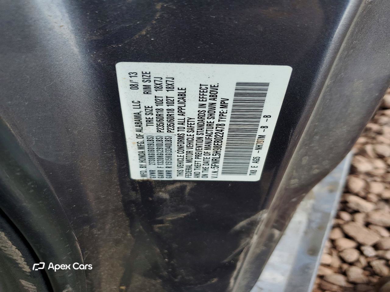 Honda Odyssey 2014