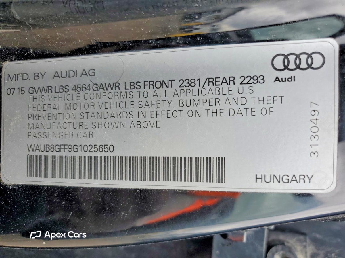 Audi A3 2016