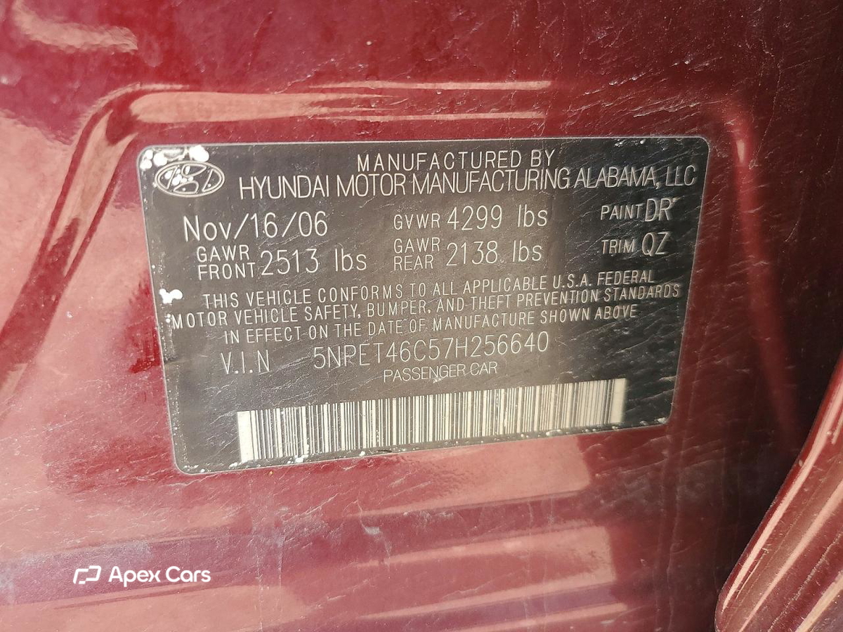 Hyundai Sonata 2007