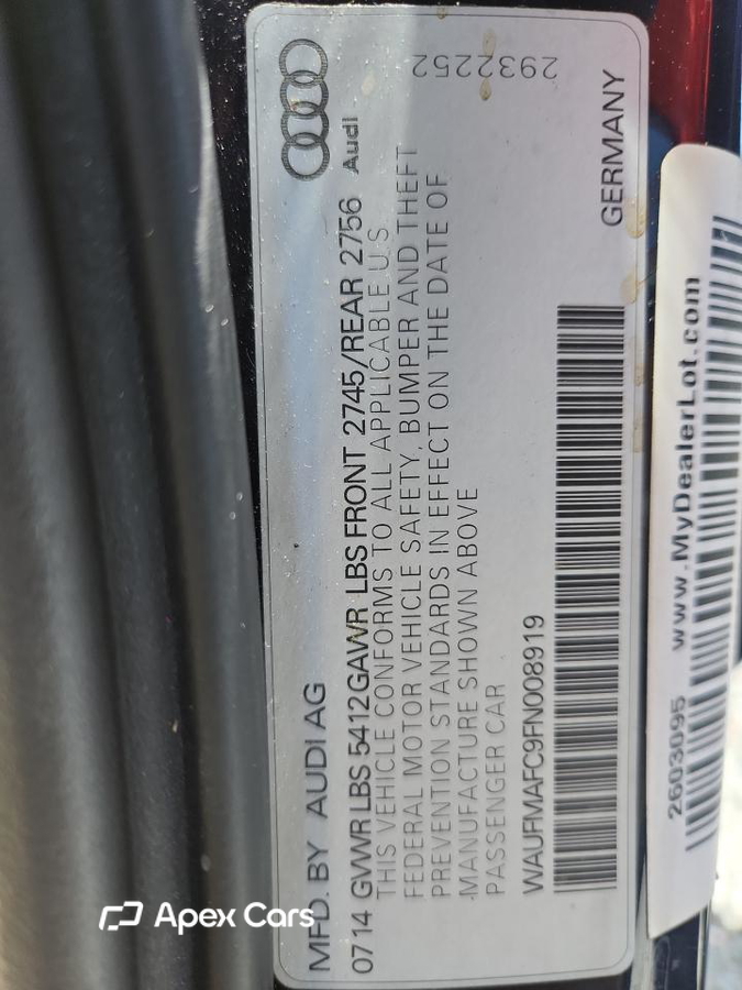 Audi A6 2015