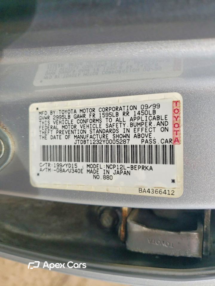 Toyota Echo 2000