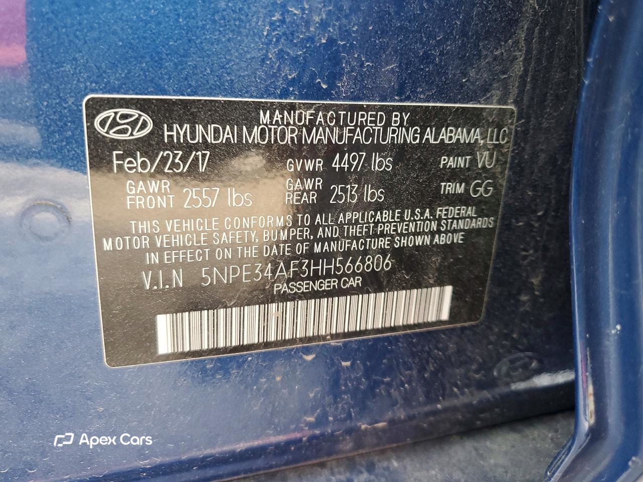 Hyundai Sonata 2017