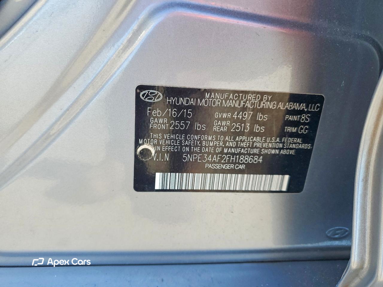 Hyundai Sonata 2015