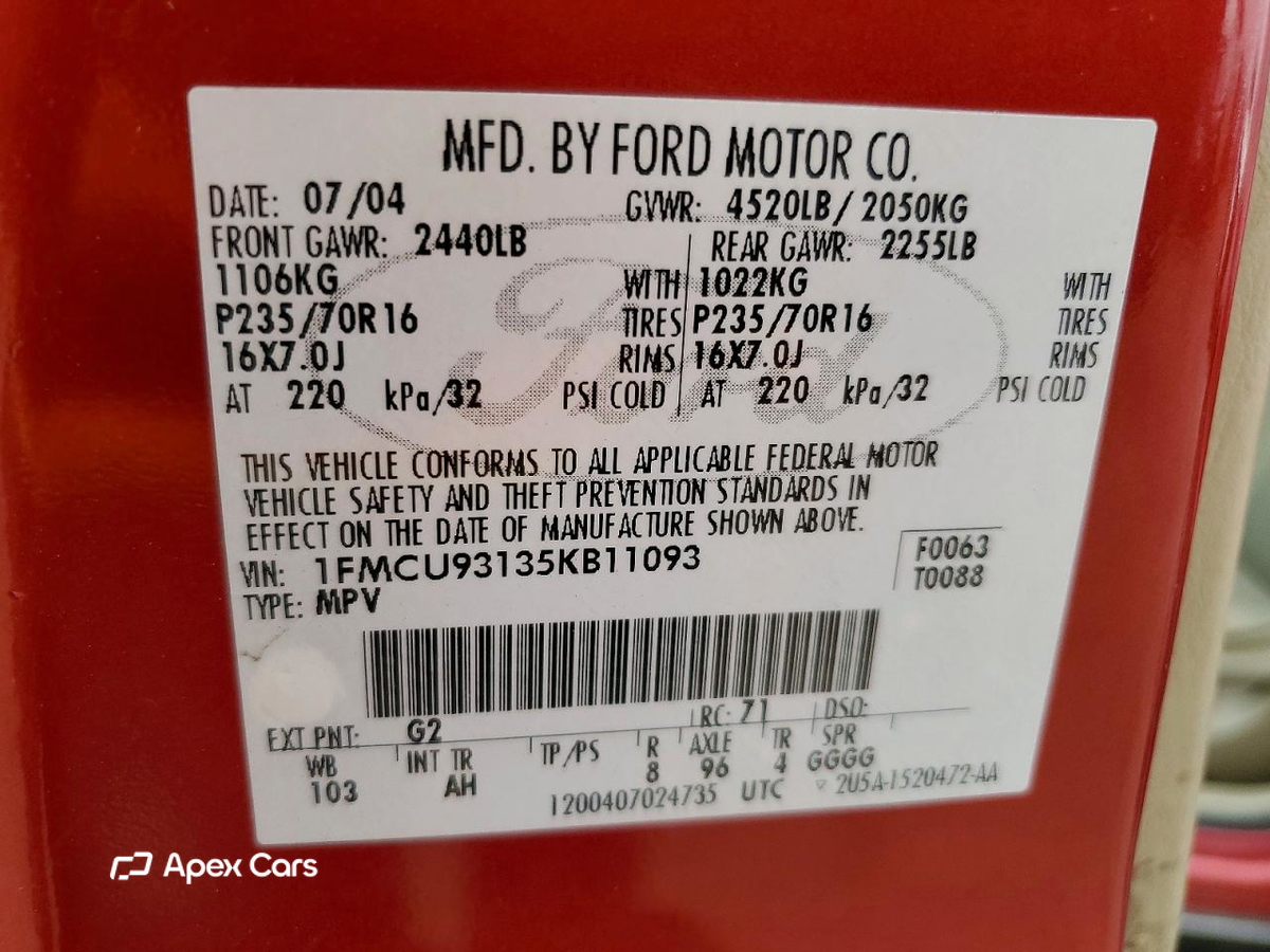Ford Escape 2005