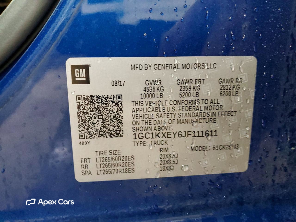 Chevrolet Silverado 2018