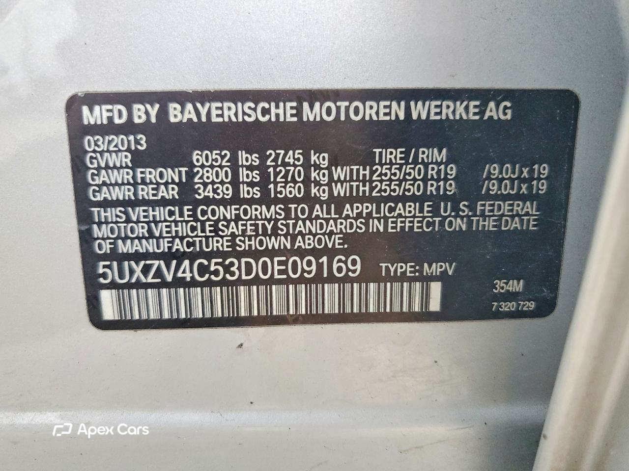 BMW X5 2013