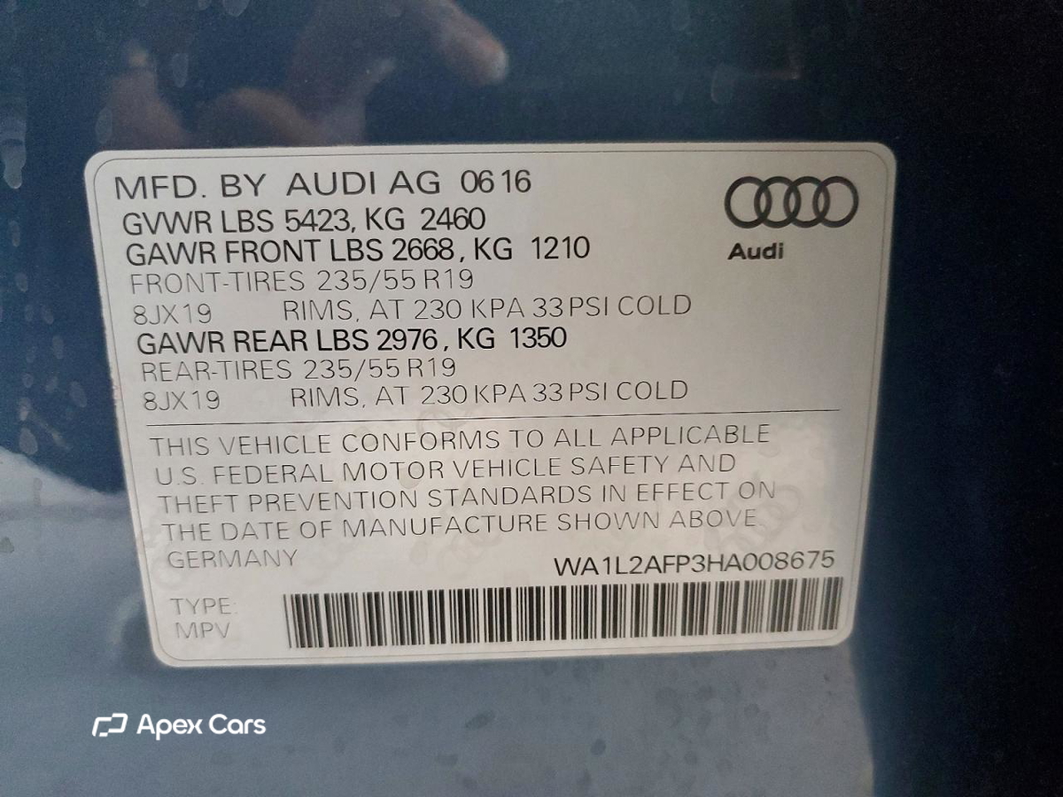 Audi Q5 2017