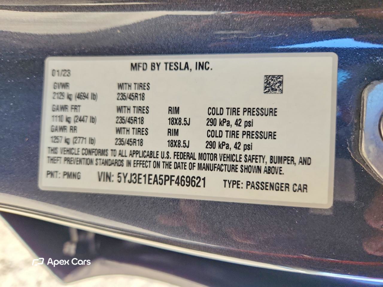 Tesla Model 3 2023