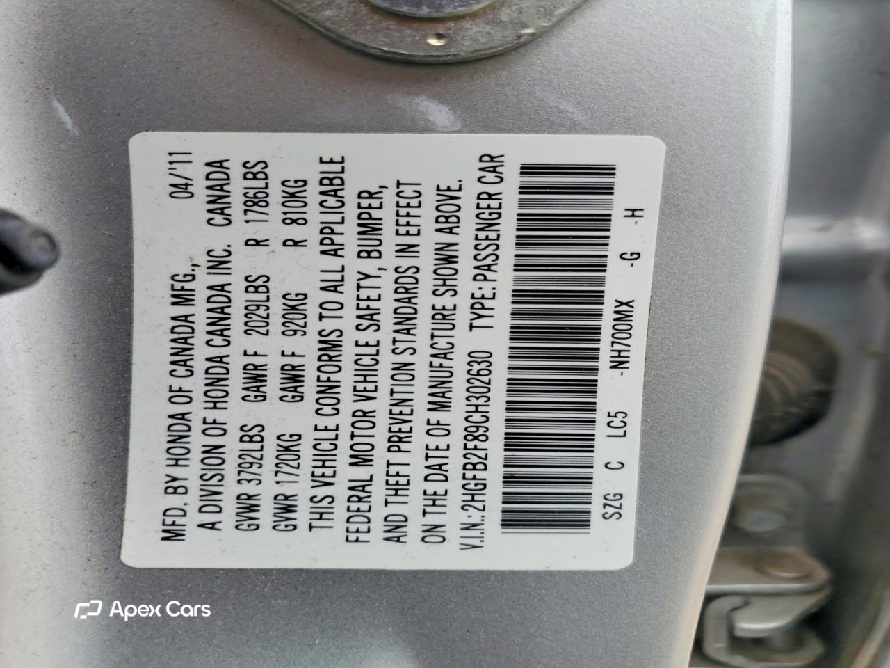 Honda Civic 2012