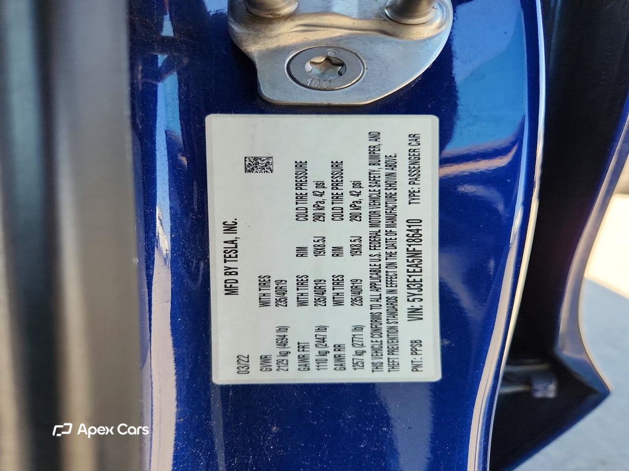 Tesla Model 3 2022
