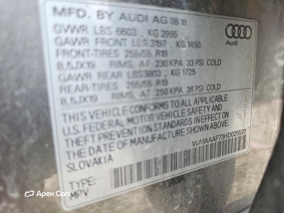Audi Q7 2017