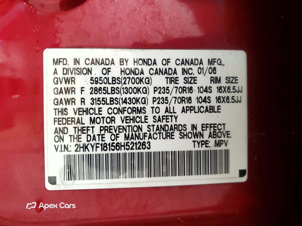 Honda Pilot 2006